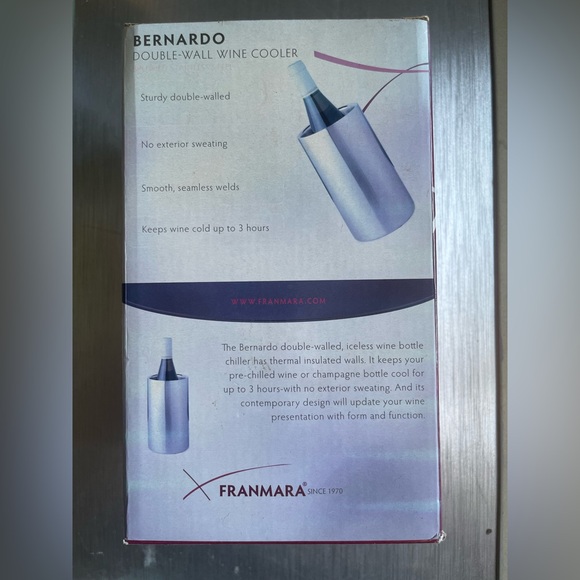 Bernardo Stainless Steel Wine Cooler - Picture 3 of 3